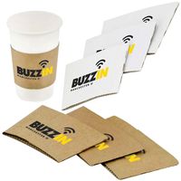 Interlocking Cup Sleeve and Taped Cup Sleeve Printing - UK